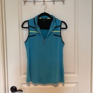 DKNY Golf ZIP up Polo